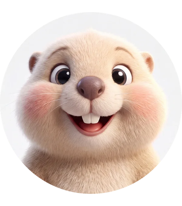 The beaver character